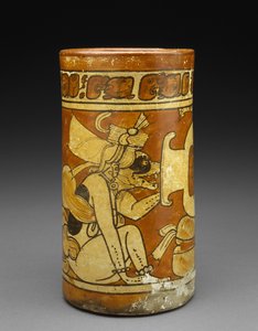 Vaartuig met aap en hondengoden, 600-900 AD