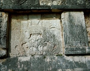 Venus Platform op het Grote Plein, 750-1200 door Mayan Mayan