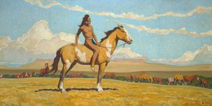 De Ponyjongen door Maynard Dixon