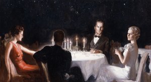 Diner Onder de Sterren door McClelland Barclay