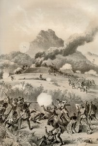 Inname van een Maori-schans, Maori Oorlogen
