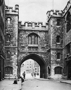 St Johns Gate op een zondag, Clerkenwell, Londen, 1926-1927
