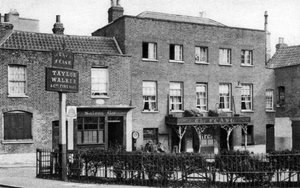 The Flask ale house, Highgate Village, Londen