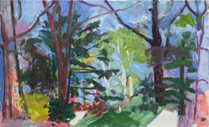 Chequamegon National Forest, 2016 (olieverf op doek)