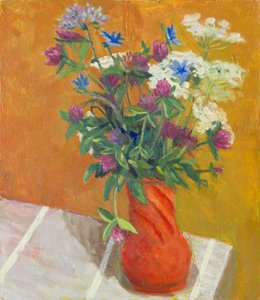 Wilde bloemen, 2017 (olieverf op doek)
