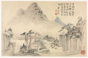 Landschappen in verschillende stijlen naar oude meesters door Mei Qing