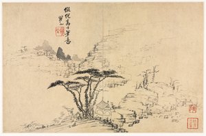 Landschappen in verschillende stijlen naar oude meesters door Mei Qing