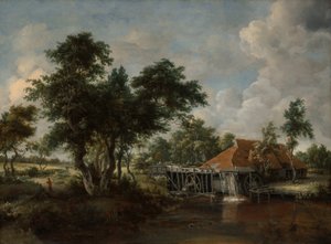 De Watermolen met het Grote Rode Dak
