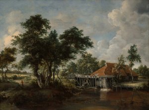 De Watermolen met het Grote Rode Dak, 1662-65