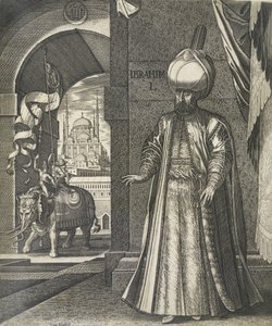 Sultan Suleiman I de Prachtige door Melchior Lorch