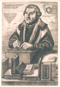 Portret van Martin Luther