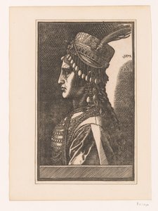 Portret van een onbekende vrouw van een sultan