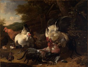  door Melchior de Hondecoeter