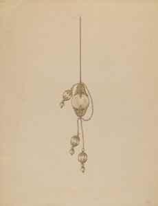 Haarsieraad, ca. 1937 door Melita Hofmann