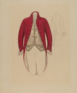 Mannenjas en -vest, ca. 1936 door Melita Hofmann
