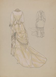 Trouwjurk, ca. 1936 door Melita Hofmann
