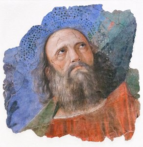Hoofd van een apostel, rond 1480