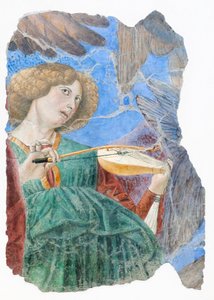 Muziekmakende engelen, rond 1480