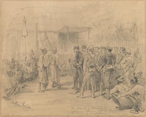Op zoek naar Dacoits, c.1885