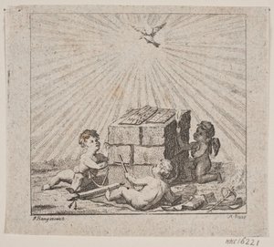 Vignet til N. E. Balle "Theses Theologica" door Meno Haas