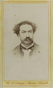 Portret van de componist Robert Planquette 1848-1903, ca. 1880