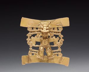 Dierkop Figuur Hanger, c. 1000-1550 door Mesoamerican Mesoamerican