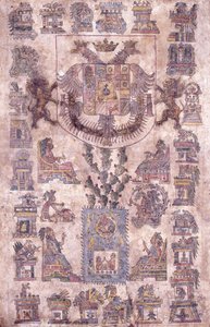Een verlicht document uit Mexico, met het wapen van onderkoning Sotomayor, c.1645 door Mexican School