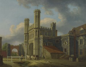 De poort van St. Augustinus, ca. 1778