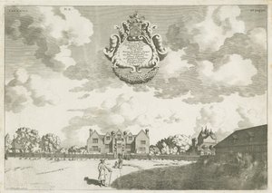 Bentley Hall: koperplaatgravure, [1686]