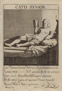 Cato de Jongere, Romeins staatsman door Michael Burghers