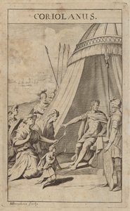 Gaius Marcius Coriolanus, Romeins generaal door Michael Burghers