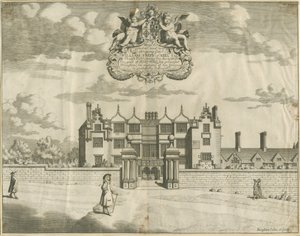 Keele Hall: kopergravure, nd [1653-1686]