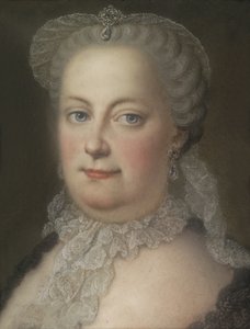 Maria Theresia van Oostenrijk door Michael Christoph Hagelgans