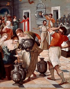 Bruiloft te Kana (detail)