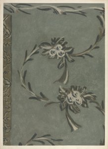 Vrijhandig Gedecoreerde Muur, c. 1940 door Michael Lauretano