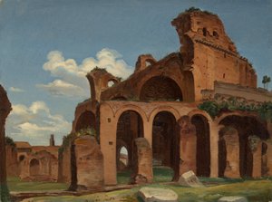 De basiliek van Constantijn, Rome door Michael Neher