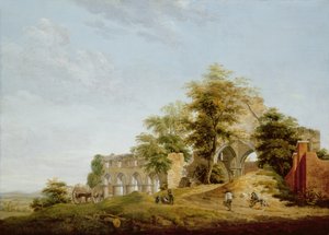 Ruïnes van Buildwas Abbey, 1770