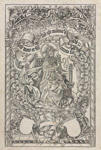 Neurenberg Kroniek: Het Embleem door Michael Wolgemut