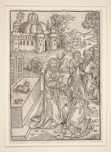 Pagina uit Stephan Fridolin, Der Schatzbehalter (Neurenberg: Anton Koberger, 1491)