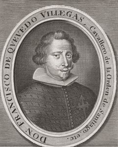 Francisco Gómez de Quevedo y Santibáñez Villegas door Michael van der (after) Gucht