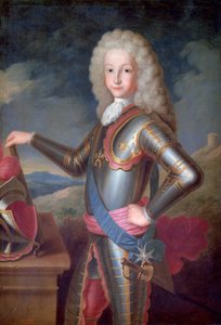 Lodewijk I, Prins van Asturië, Koning van Spanje, c1700-1730 door Michel Ange Houasse