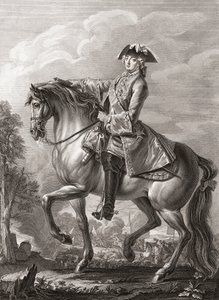 Koning Lodewijk XV van Frankrijk, ruiterportret