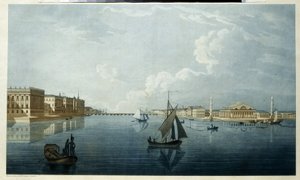 De Beurs en het Marmeren Paleis in Sint-Petersburg
