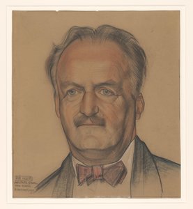 Portret van Richard Nicolaüs Roland Holst