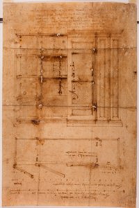 Kasttekening door Michelangelo (after) Buonarroti