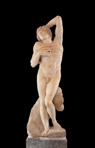 Gevangene, bekend als De Stervende Slaaf door Michelangelo Buonarroti
