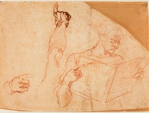 Figuurstudie voor de 