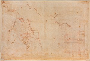 Studi da monumenti romani, XVI secolo door Michelangelo Buonarroti
