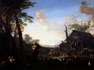 Erminia onder de herders
