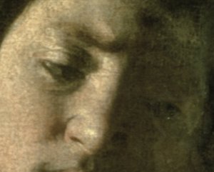 David met het Hoofd van Goliath (detail) door Michelangelo Merisi Caravaggio